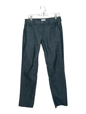 Carve Designs Women's Carson Corduroy Green Raw-Hem Pants Size 6